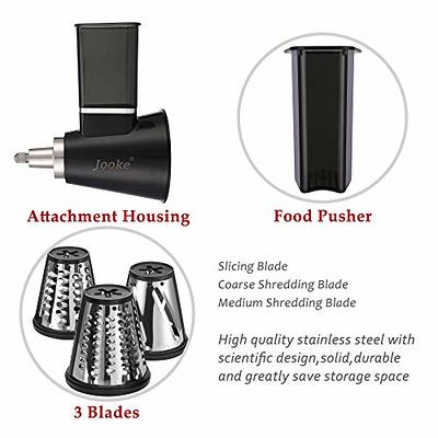 Slicer Shredder Attachments for KitchenAid Stand Mixers Salad Maker Cheese Grater Attachment, Vegetable Slicer Accessory for KitchenAid