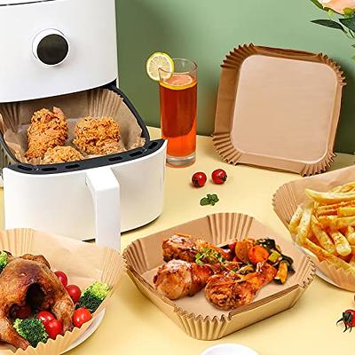 Air Fryer Paper With Holes Double-sided Silicone Oil Paper Food Greaseproof