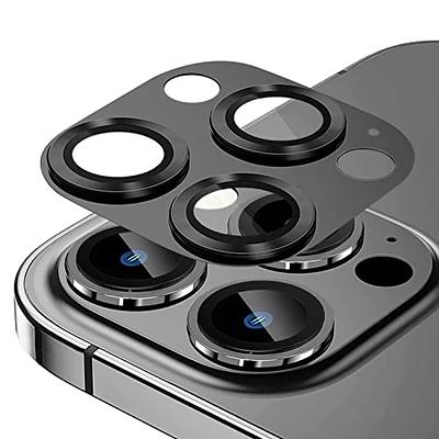 YWXTW Designed for iPhone 14 Pro Max Camera Lens Protector, for iPhone 14  Pro Camera Lens Protector, Individual Metal Anti Scratch HD Clear Case