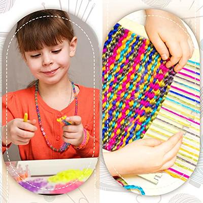 Wooden Weaving Loom Craft Yarn DIY Hand Knitting Machine Kids Educatio-OZ