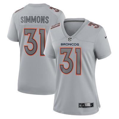 Women's Nike Micah Parsons Gray Dallas Cowboys Atmosphere Fashion Game  Jersey