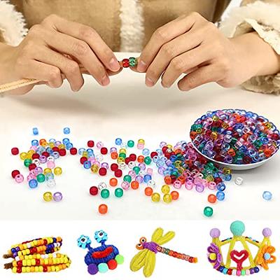 Red Pony Beads (1/2 Lb) - Craft Supplies - 1000 Pieces