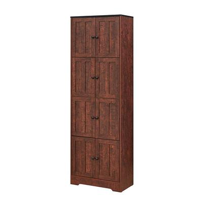 Surfaces 25.4375-in W x 0.75-in H x 10.5-in D Natural Birch Stained Cabinet Shelf Kit in Brown | WALLCABSHF27