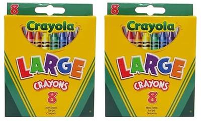 Crayola Large Crayons Tuck Box - 8 Count - 2 Packs - Yahoo Shopping