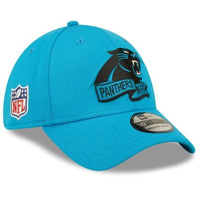 New Era Men's Carolina Panthers Classic 39Thirty Chrome Stretch Fit Hat