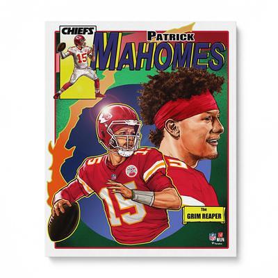 Patrick Mahomes Kansas City Chiefs Unsigned SB LIV Screaming Celebration  Photograph