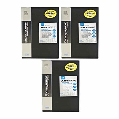 Itoya Art Profolio Original Storage Display Book 8 x 10 24 Pages Pack of 3