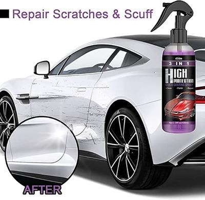 2 PACK Nano Ceramic Car Coating Hydrophobic Spray Waterless Car Wash & Wax  100ML