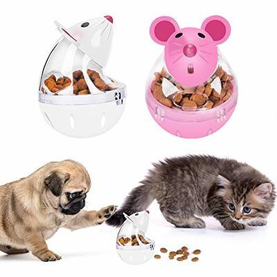 Cat Food Feeders Balls Interactive Fun Bowl Pet Toy Tumbler Kitten Shaking  Ball