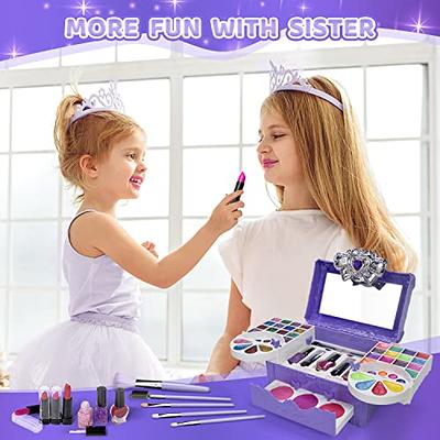 Kids Makeup Toys For Girls Pretend Play Set Educational Montessori Toy  Dressing Cosmetic Princess Hairdress Beauty Fashion Toys