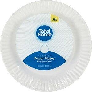 Green Label 6 in. Uncoated Paper Plates in White (1000 Per Case)  AJMPP6GREWH - The Home Depot