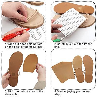 Shoe Sole Protectors for Christian Louboutin Heels, Red Silicone Non-Slip Self Adhesive Shoes Cover Bottoms, Shoe Bottom and Heel Anti Slip Grip