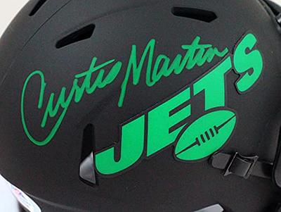 Curtis Martin Signed New York Jets Speed Eclipse NFL Mini Helmet