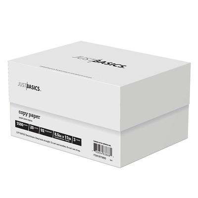 Boise X-9 Copy Paper, 92 Brightness, 20 lb, 8-1/2 inch x11 inch, White, 2500 Sheets/Carton