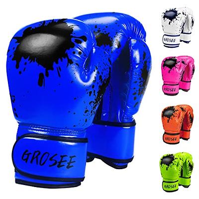 Almencla Music Boxing Machine Wall Target Support Mural Intérieur Avec  équipement De Gants Bleu