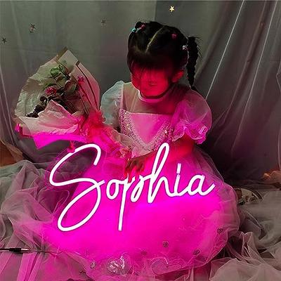 Custom Neon Sign- Neon Sign Customizable for Wall Decor,Personalized LED  Neon Signs,for Wedding Family Birthday Party - Yahoo Shopping