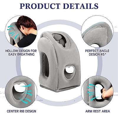 Airplane Neck Head Nap Pillows Travel Pillow Inflatable Air Cushion Nap Rest