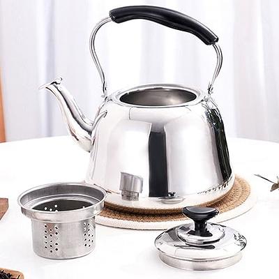 3L Whistling Tea Kettle Thick Stainless Steel Teakettle Teapot