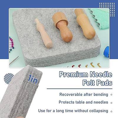 Mayboos Needle Felting Kit, 6x6 Felting Pad Needle Felting Tools Felting  Mat Needle Felting Supplies with Felting Needles Finger Guards Wooden  Handle Scissor Bag for Beginner Professional DIY - Yahoo Shopping