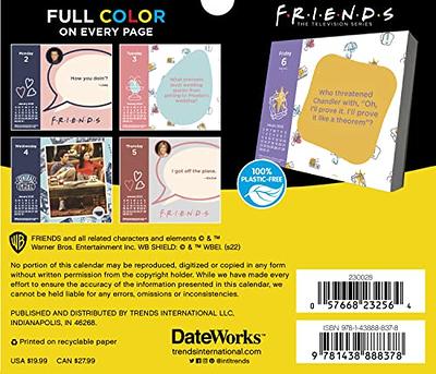 Friends 2023 Calendar, Box Edition Bundle - Deluxe 2023 Friends  Day-at-a-Time Box Calendar with Over 100 Calendar Stickers (Friends TV Show  Gifts, Office Supplies) - Yahoo Shopping