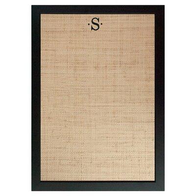 Yeaqee Framed Bulletin Board 48 x 36 Inch Black Large Cork