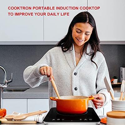 Cooktron Portable Induction Cooktop Electric Stove &cast Iron