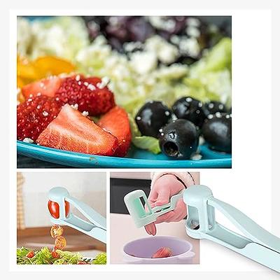 Grape Cutter Grape Slicer for Toddlers Baby, Grape Cherry Tomato Strawberry  Cutter Quarter Slicer tool For Vegetable Fruit Salad Cake