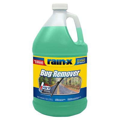 128 oz. Rain-X +32F Bug Remover Windshield Washer Fluid - Yahoo Shopping