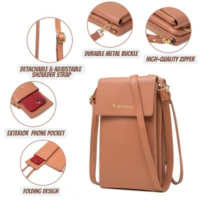 Ladies Touch Screen Cell Phone Purse Smartphone Wallet Pu Leather Shoulder  Strap Handbag Women Bag Fashion Mobile Wallet 2023 | Fruugo NO