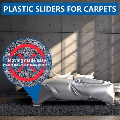  Kayzn Furniture Sliders for Carpet,24 Pack Heavy Duty