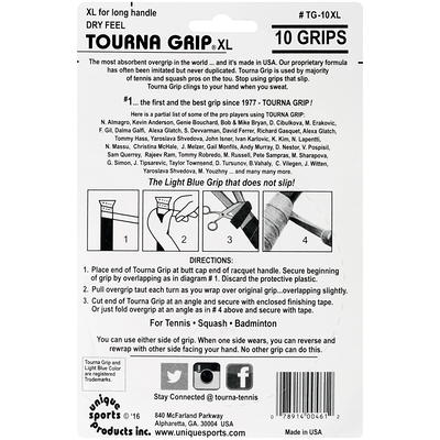 Tourna Grip® XL Dry Feel Grips 10 Pack - Yahoo Shopping