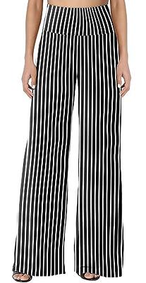 ASIMOON Women's Lounge Pants Lightweight Comfy Casual Stretch Pants Soft  Drawstring Palazzo Pjs Pajama Pants