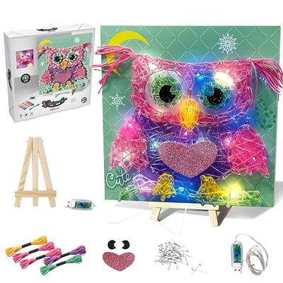 3D String Art Teen Girls Gifts 8-12 Year Old Girl Toys, Crafts for Girls &  Boys