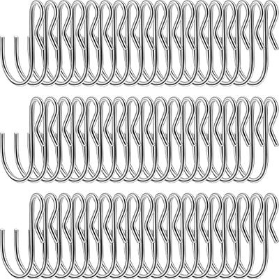 Mini S Hooks Connectors S Shaped Wire Hook Hangers 100pcs Hanging Hooks for  DIY Crafts, Hanging Jewelry, Key Chain, Tags, Fishing Lure, Net Equipment