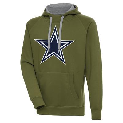 Lids Dallas Cowboys Fanatics Branded Women's Colorblock Primary Logo Pullover  Sweatshirt - White