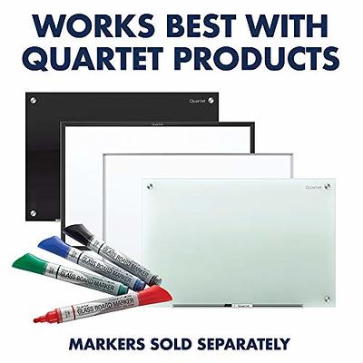 Quartet Glass Dry Erase White Board Eraser, Magnetic, Whiteboard Eraser,  Silver (SFEB3) - Yahoo Shopping