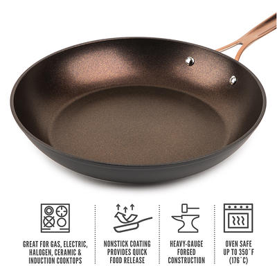 Thyme & Table Non-Stick 12 Fry Pan, Rose Gold - Yahoo Shopping