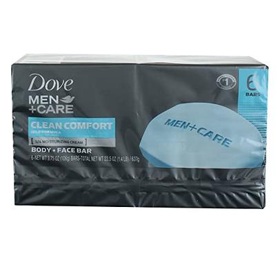 Dove Men+Care Body Soap and Face Bar to Hydrate Skin Clean Comfort More  Moisturizing Than Bar Soap 3.75 oz 6 Bars - Yahoo Shopping