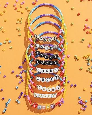 Beads Letters Make Bracelets