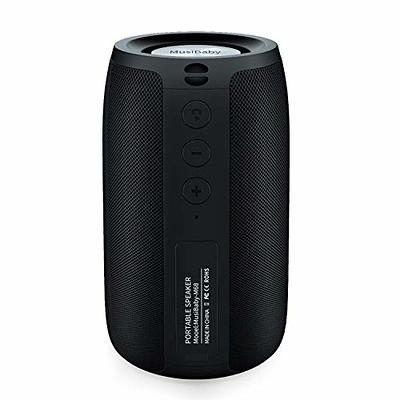 Bluetooth Speaker, 70W Loud Portable Speaker, Outdoor Wireless Bluetooth  5.0 Speakers with Subwoofer, Microphone, Remote Programmable Fm Radio