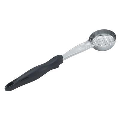 Plastic Serving Ladle/ Blue Solid Handle Portion Control Spoon