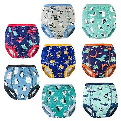 SMULPOOTI 8 Packs Reusable Boy Potty Training Underwear for Potty Training  and Strong Absorbent Training Underwear for Boys 6t - Yahoo Shopping