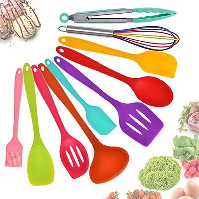 MegaChef Red Silicone Cooking Utensils (Set of 12)