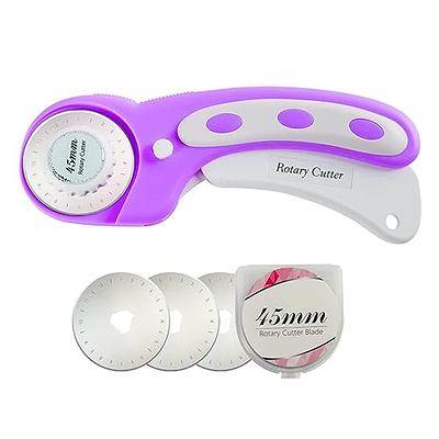  GPOAS Mini Electric Rotary Cutter for Fabric, 70MM