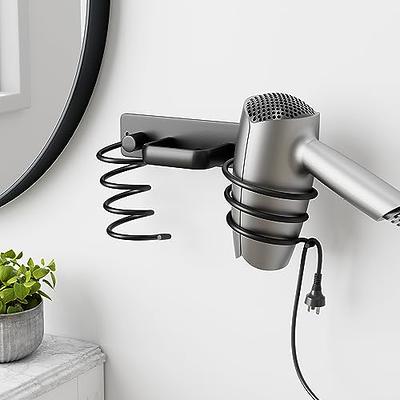 Curling Iron Holder Heat Resistant Wall Mount Curling Storage Hair