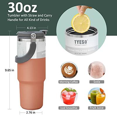 Hydraful 50 oz Tumbler with Handle, two Leak-proof Lids and Straw