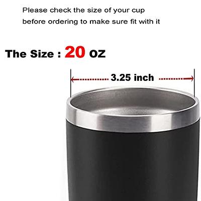 Tumbler Lid for 20 Oz 2 Pack Yeti Rambler Old Style RTIC 