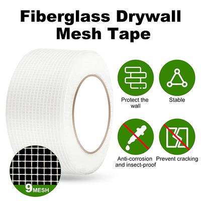 FibaTape Fiberglass Mesh White Self Adhesive Drywall Joint Tape
