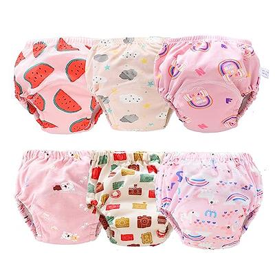 ORINERY Unisex Training Underwear Waterproof Toddler Underpants Cotton  Potty Training Panties Breathable Girls Pee Assorted Panties 6-Pack (YZS-A,  3-4T) - Yahoo Shopping