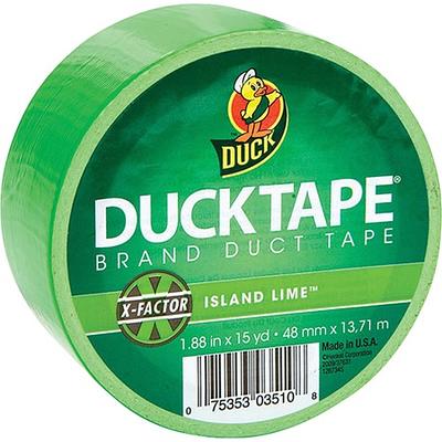 Duck Brand .94 in. x 20 yd. Red Colored Masking Tape 